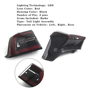 L+R Rear Tail Lamp LED Light 1077399-00,1077398-00 For Tesla Model 3 2017-2023AU - Picture 1 of 13