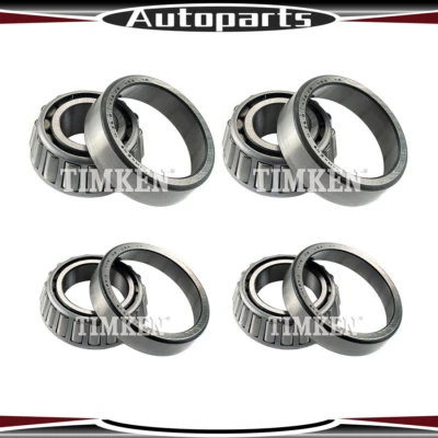 Front Inner Outer Wheel Bearing Race Set For Chevrolet C10 1981 1982 1985 1986 - Image 1 of 4