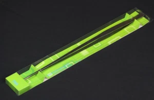 TNA Long Stainless Steel Tweezer Curve Straight Tip Aquascape Planted Tank - Foto 1 di 5
