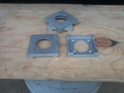 BEN DOUGLAS FOUNDRY (.COM) 6x6 Post and column, BASES, Pack of 4, MADE IN USA, free shipping