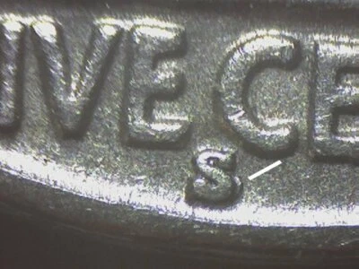 1935-S BUFFALO NICKEL RPM S OVER S   V.FINE   AB8 - Image 1 of 4