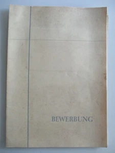 Borgward Schnellbus "Bewerbung" Presse-/Prospektmappe 1957 SEHR SELTEN!!! - Picture 1 of 14