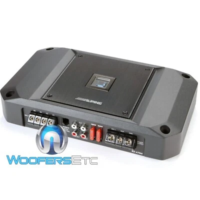 ALPINE R2-A75M MONOBLOCK 750W RMS SUBWOOFERS BASS SPEAKERS 2-OHM AMPLIFIER NEW - Image 1 of 3