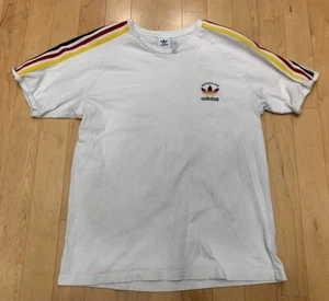 GERMANY HOME FOOTBALL SHIRT SOCCER JERSEY ADIDAS 8838T  sz L MENS White EUC - Picture 1 of 7