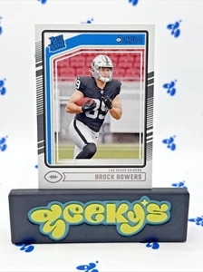 Brock Bowers 2024 Donruss Rated Rookie Las Vegas Raiders Football RC No. 394 - Picture 1 of 15