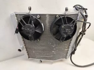 2018 Aprilia RSV4 RR RF RSV4RR 1100 RADIATOR COOLING ENGINE FAN COMPLETE - Picture 1 of 13