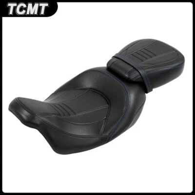 Asiento de conductor y pasajero apto para Harley Electra Road Street Glide 2009-23 Foto 1 de 4