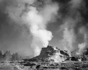 Ansel Adams Castle Geyser Cove, Parque Nacional de Yellowstone, Wyoming + Envío Gratuito - Imagen 1 de 3