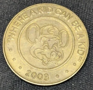 Vintage 2003 Chuck E Cheese Game Token Coin - Picture 1 of 2