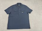 Lyle & Scott Men's XXL Shirt Dark Blue Archive Relaxed Fit Polo Shirt