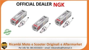 KIT 3 CANDELE NGK LASER IRIDIUM CR9EIA-9 TRIUMPH STREET TRIPLE R 765 2017-2018 - Imagen 1 de 2