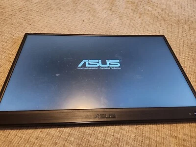 ASUS MB168B 15.6 inch Widescreen LCD Monitor with Case - Image 1 of 2
