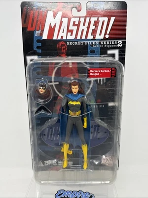 Figura Batgirl Barbara Gordon Unmasked Secret Files 2005 7" DC Direct Foto 1 de 4