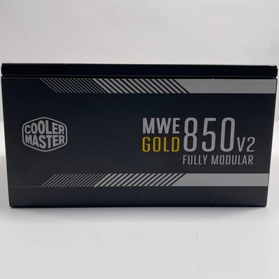 Cooler Master MWE Gold 850 V2 Full Modular, 850W, 80+ Gold Efficiency, 2 EPS Con - Bild 1 von 4