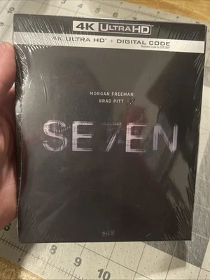 Seven 1995 4K Collector + SLIPCOVER NEW Sealed DIGITAL FREE SHIPPING NOW - Image 1 of 4