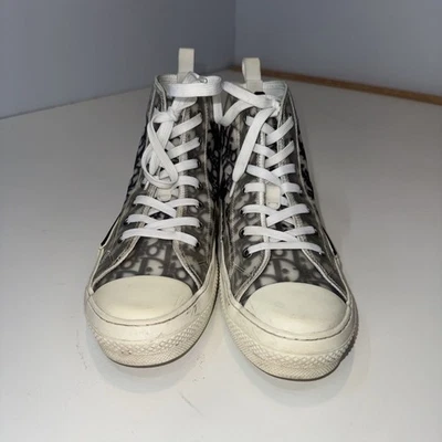 Size 41 Women’s Dior B23 High Top Dior Oblique Designer Luxury Made In Italy - Image 1 of 4