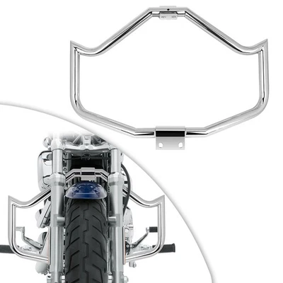 Fit For Harley Sportster 883 XL883 2004-2008 Engine Guard Crash Bar Chrome - Imagem 1 de 4