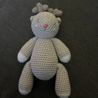 Погремушка оленя Albetta Creation 6,5 дюйма - Изображение 1 из 4