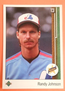 RANDY JOHNSON EXPOS 1989 UPPER DECK STAR ROOKIE RC #25 - Picture 1 of 6