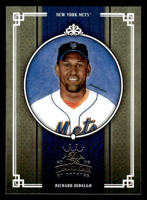 Tarjeta Donruss Diamond Kings #147 2005 Richard Hidalgo Mets de Nueva York Foto 1 de 2