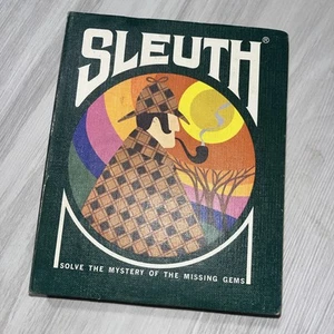 Sleuth Game- Solve The Mystery Of The Missing Gems. 1971 Vintage. Excellent Cnd. - Picture 1 of 14