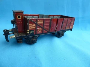 Antiker Märklin Spur 0 Hochbordwaggon 17710, um 1930 - Imagen 1 de 7