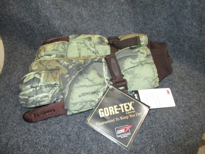 CABELA'S Gore-Tex Leather & Nylon Hunter's Ultra Shooting Gloves - Size Medium - Image 1 of 4