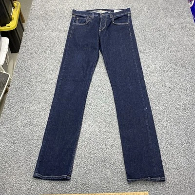 Rag & Bone Jeans Fit 3 Slim Straight Men’s 31x33 Heritage Dark Wash Blue - Image 1 of 4