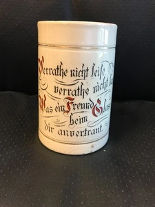 Vintage German Mug with Saying re: Friend - E vb o5 - Picture 1 of 5