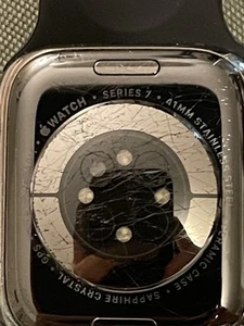 Apple Watch Series 7 GPS 41mm Midnight Aluminum Case with Sport Band Smartwatch - Zdjęcie 1 z 3