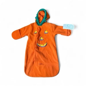 Babygro NWT Vintage Pumpkin Costume Halloween Size 0-3 Months Retro Bunting - Picture 1 of 4