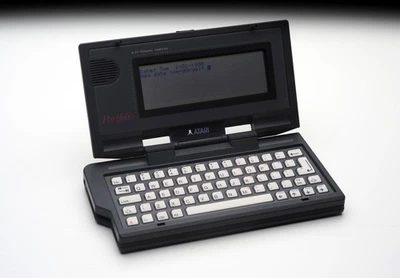 Atari Portfolio HPC-004 Working, Excellent: Case, Manuals, Cards, Serial, Extras - image 1 of 4