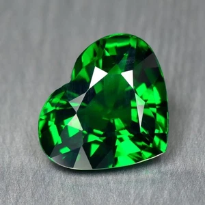 5.50 Ct Natural Colombian Green Emerald Heart Cut GIE Certified Loose Gemstone - Picture 1 of 4