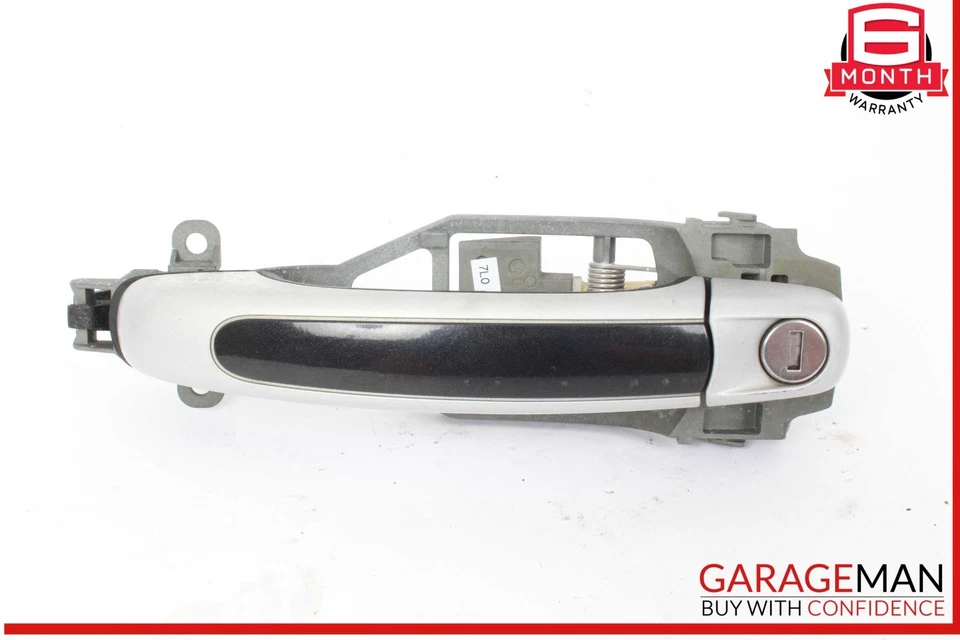 03-10 Manija de puerta exterior delantera izquierda lado conductor Porsche Cayenne 955 957 OEM Foto 1 de 4
