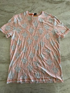 Benson Orange Floral T Shirt Size M BNWT - Picture 1 of 9