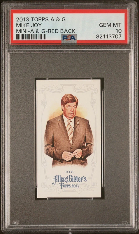 MIKE JOY 2013 TOPPS ALLEN GINTER MINI BASEBALL BACK /25 PSA 10 GEM POP 1 MG - Image 1 of 1