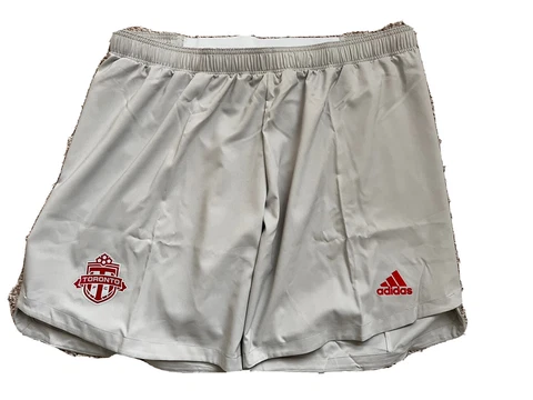 Adidas Aeroready MLS Toronto FC Team Shorts Men's Double Extra Large Gray EH8660 Cover