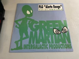 PLG – Alerte Rouge 12" 45RPM VINYL SINGLE 1997 BELGIUM GREEN MARTIAN – GM97004 - Picture 1 of 4