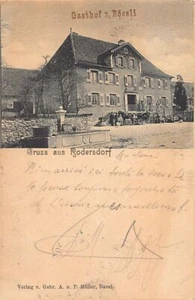 Schweiz - Rodersdorf (SO) Gasthaus z. Rössli - Verlag A. u. P. Müller - Bild 1 von 2
