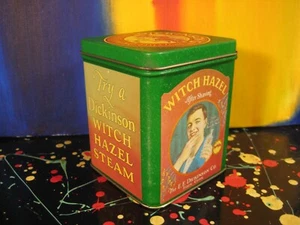 Dickinson's Witch Hazel Retro Pharmacy Advertising Small Tin by Bristolware - Picture 1 of 6