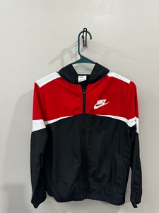 Nike Windbreaker - Red and Black - Youth Large - Picture 1 of 1