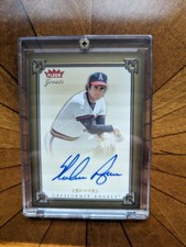 2004 Fleer Greats Nolan Ryan Auto Autograph California Angels