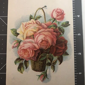 Antique Postcard Roses Flowers Posted 1908 - Picture 1 of 3
