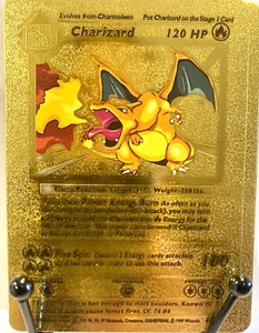 Charizard - Pokémon - Vmax - Gold Foil - Game Freak - Tag Cosplay - Picture 1 of 4