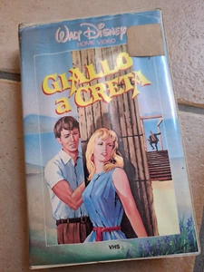 Kreta Gelb Vhs Videokassette Walt Disney First Edition Hayley Mills Selten - Bild 1 von 8