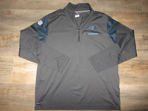 Carolina Panthers NFL Football Nike Dri-Fit On Field Apparel Sweatshirt XL Team Cover