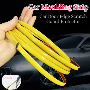 3Meter Vehicle Car Door Anti-collision Strip Auto Moulding Trims Protector Edge - Picture 1 of 9