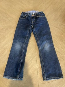 Gap Kids 1969 Blue Jeans Boot Cut Girls Size 5 Adjustable Waist Denim - Picture 1 of 4