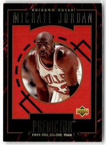 1995-96 Upper Deck #R4 Michael Jordan Predictors: MVP Chicago Bulls - Bild 1 von 2