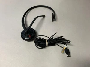 PLANTRONICS C315-M 204440-01 MICROSOFT LYNC USB STEREO MONAURAL WIRED HEADSET - Picture 1 of 4